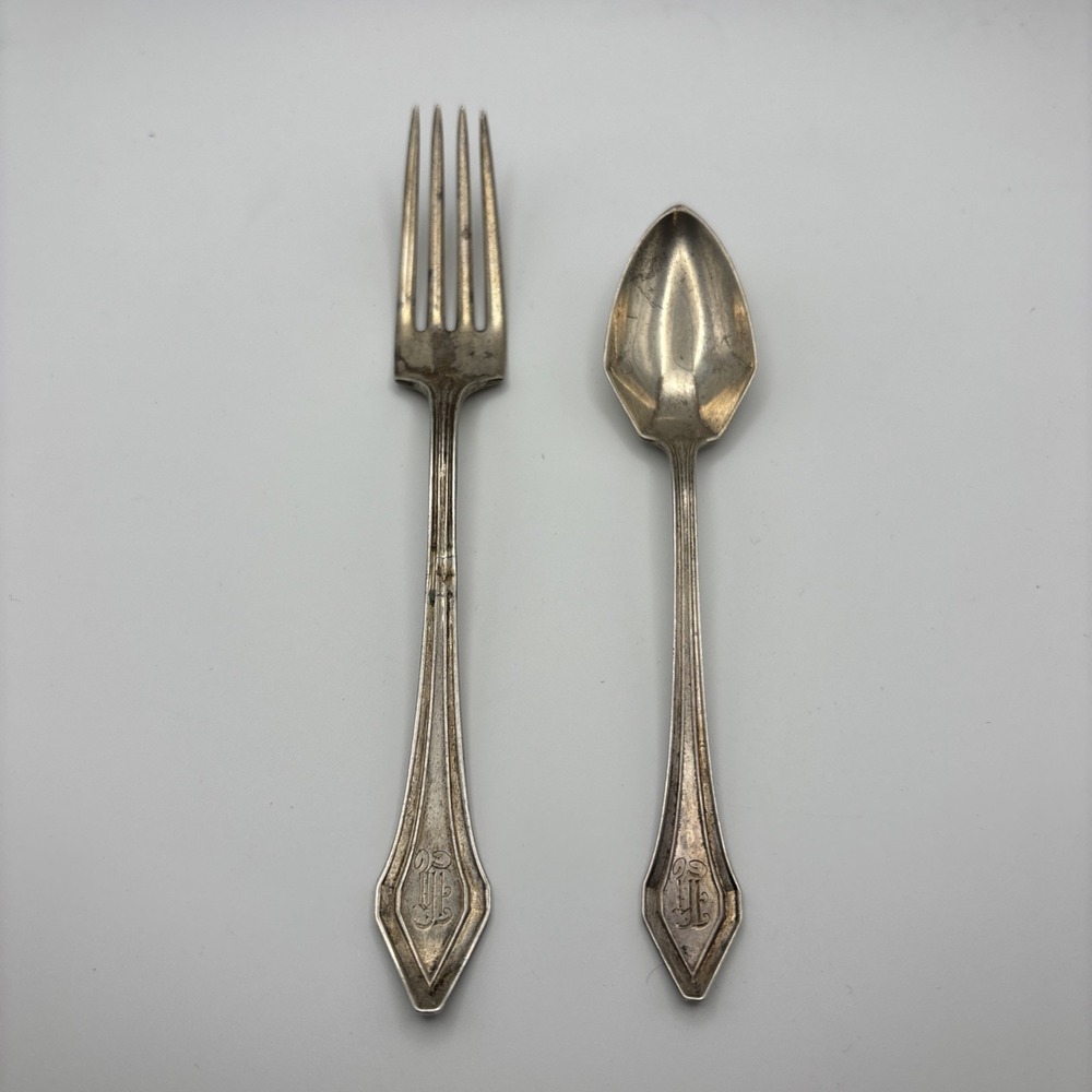 Gorham Sterling Silver Fork and Spoon Set